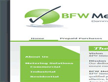 Tablet Screenshot of bfwmetering.co.za